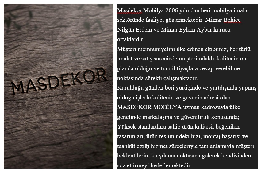 MasDekor Mobilya fotoğrafı